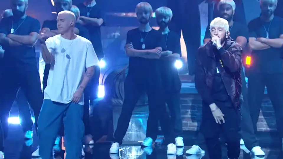Eminem’s AI Visuals at the VMAs Broke the Internet