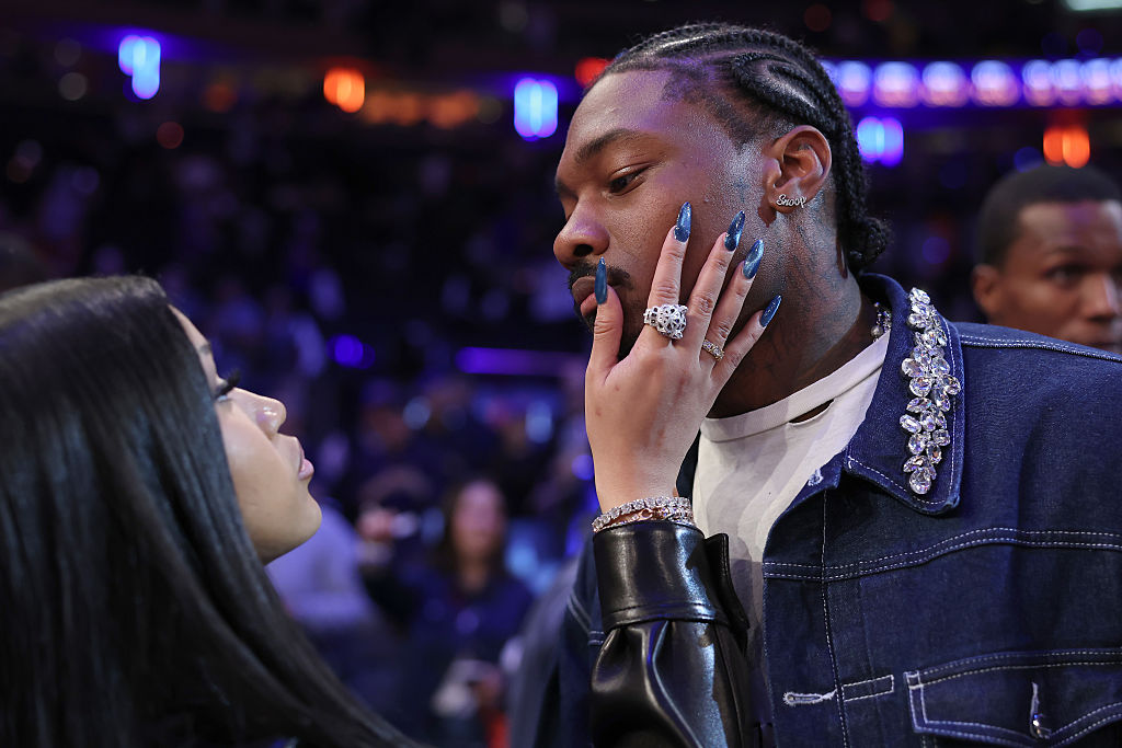 Cardi B Unconventional Birthday Gift to Stefon Diggs.