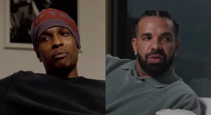 A$AP Rocky Uses Music to Respond to Drake in Latest Release
